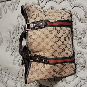 Gucci GG Canvas Jolicoeur Tote Bag
